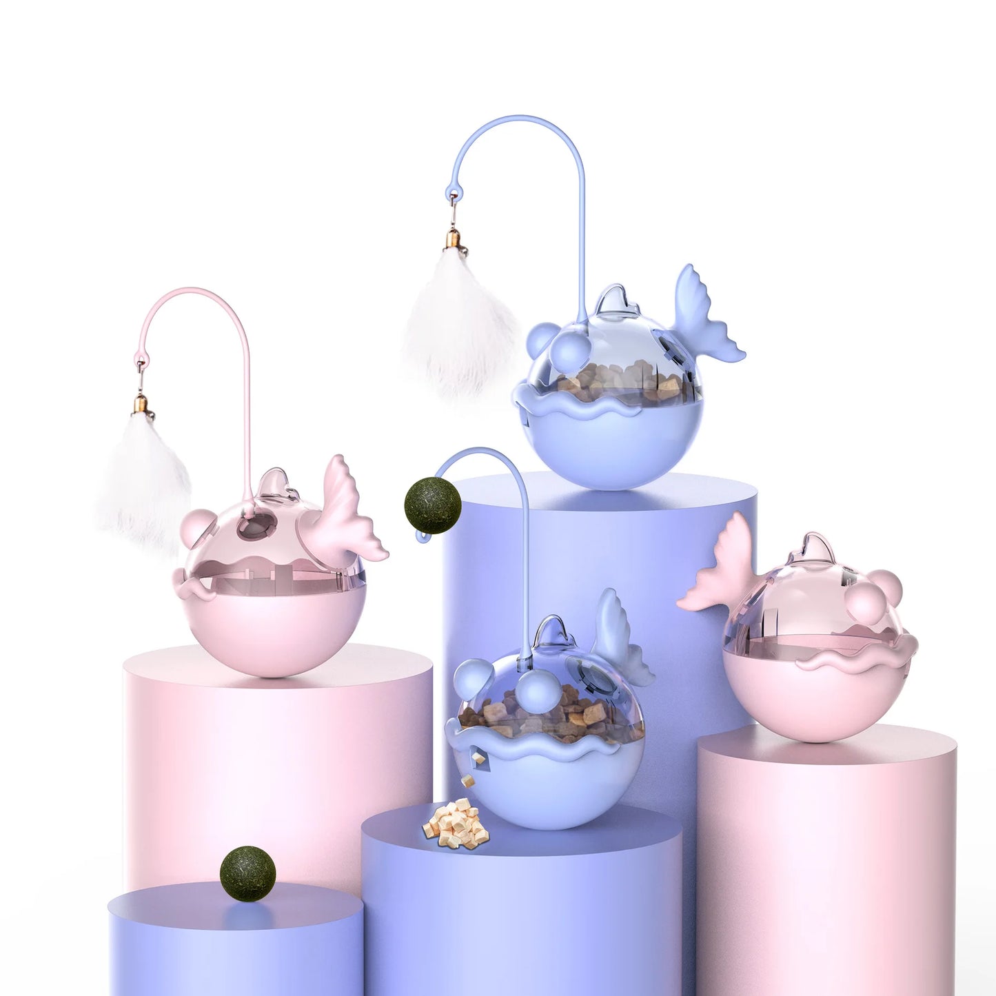 Anglerfish Tumbler Cat Toy