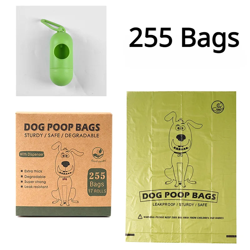 Biodegradable Dog Poop Bags with Dispenser