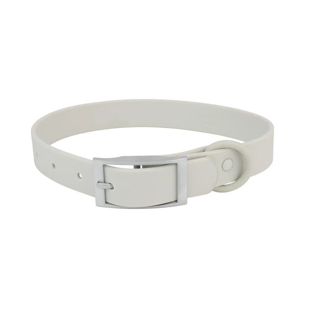 Waterproof Adjustable PVC Pet Collar — 12 Colours