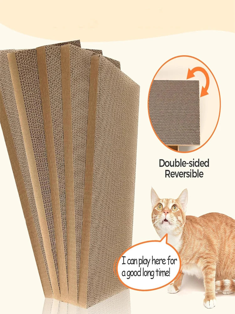 Cardboard Cat Scratching Pad & Bed Combo