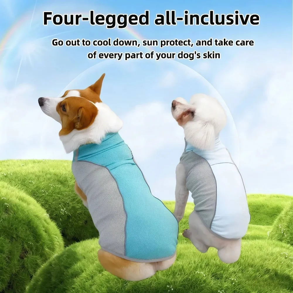 Ice Pack Cooling Vest for Small & Medium Dogs