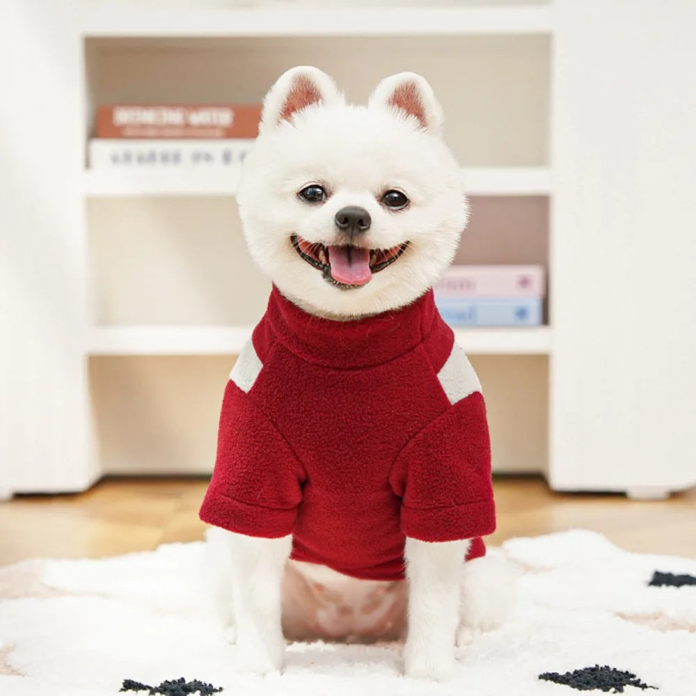 Soft Fleece Dog Hoodie & Warm Winter Coat