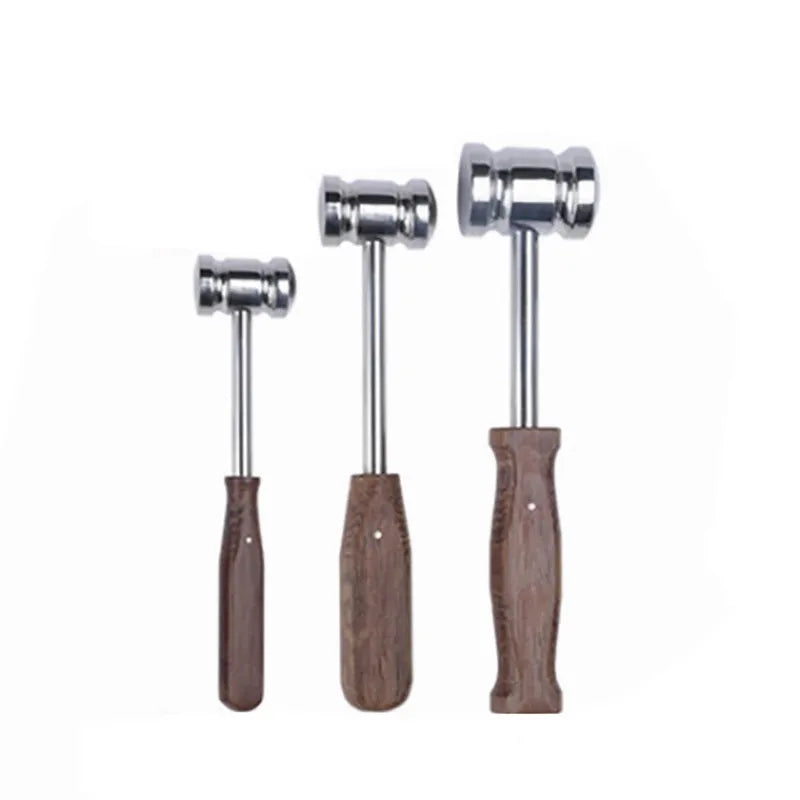 Double-Headed Veterinary Bone Hammer - Stainless Steel Professional Tool