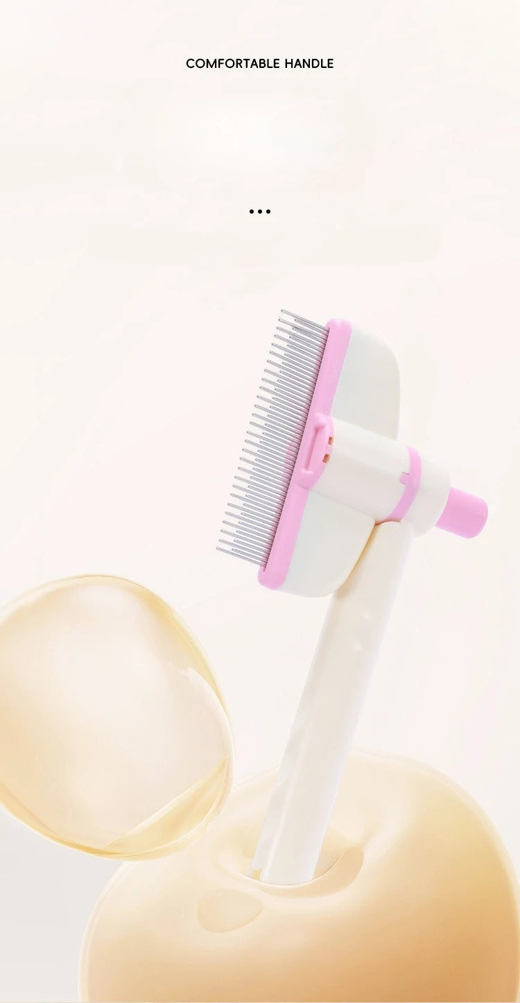 Rotating Dense Toothed Cat Comb for Hair Removal