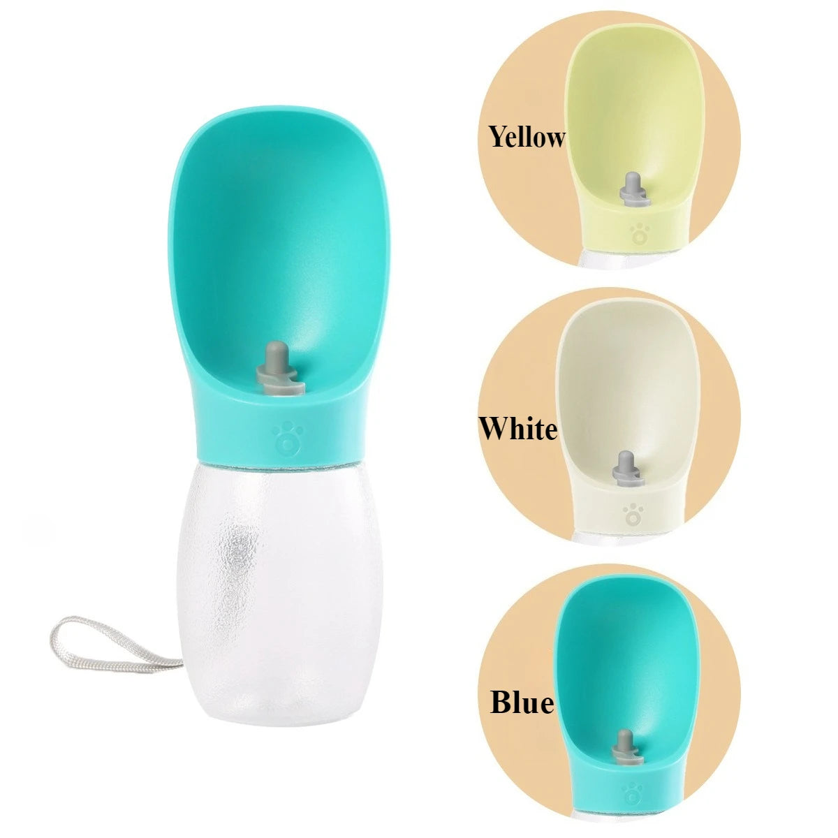Bouteille d'eau portable pour chien 500 ml