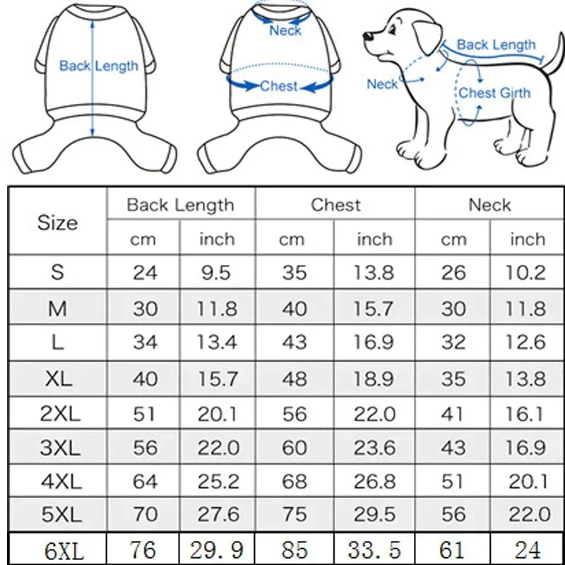 Waterproof Reflective Dog Raincoat with Hood – Sizes S to 6XL