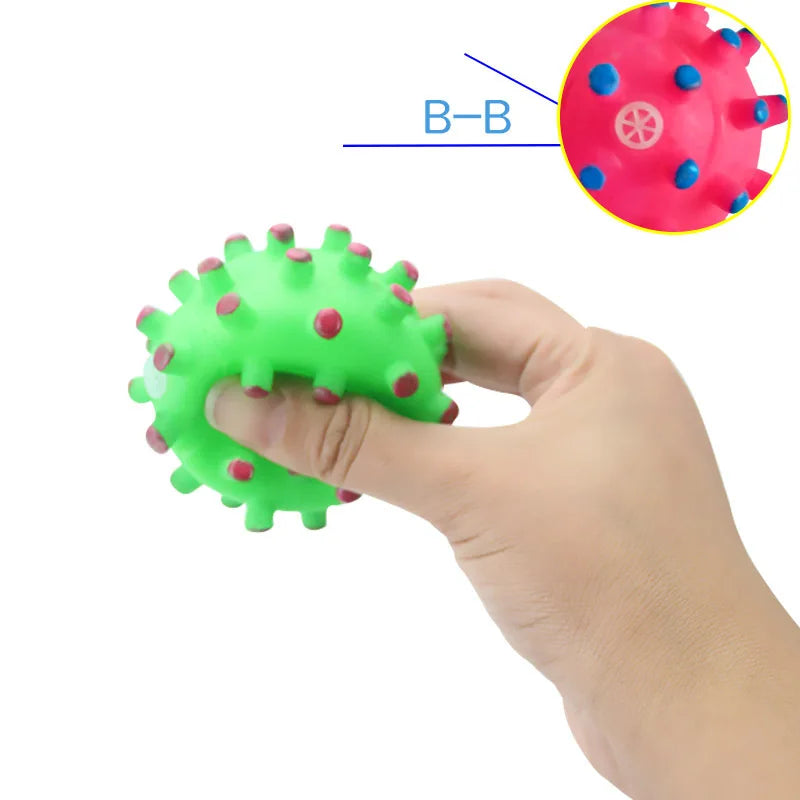 Squeaky Ball Toys for Small Dogs — 6cm