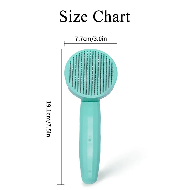Dematting Brush and Grooming Comb for Cats and Dogs