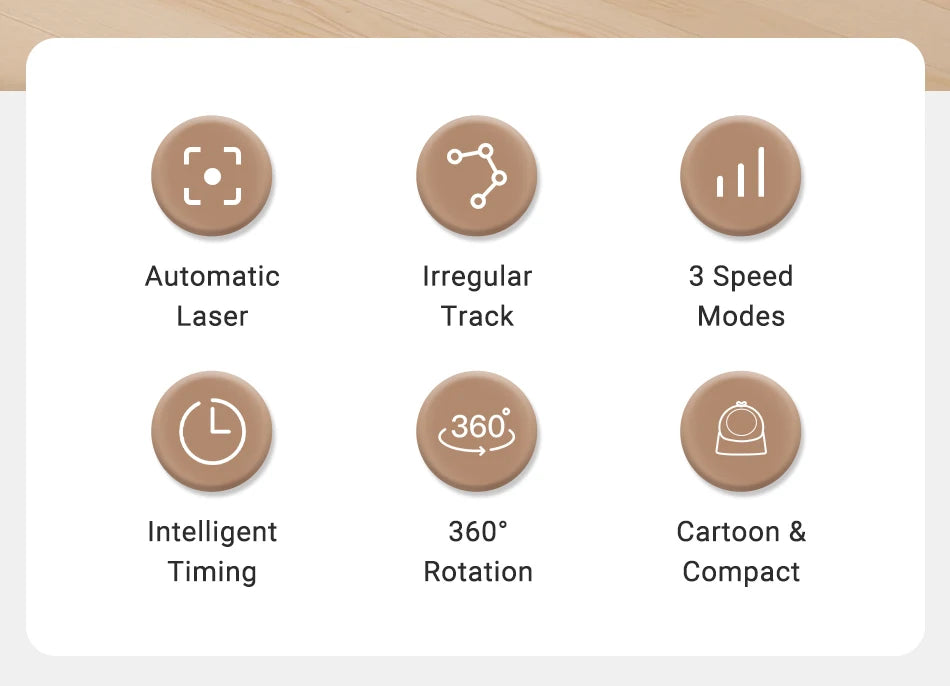 Automatic Interactive Laser Cat Toy — Adjustable Electric Indoor Teaser