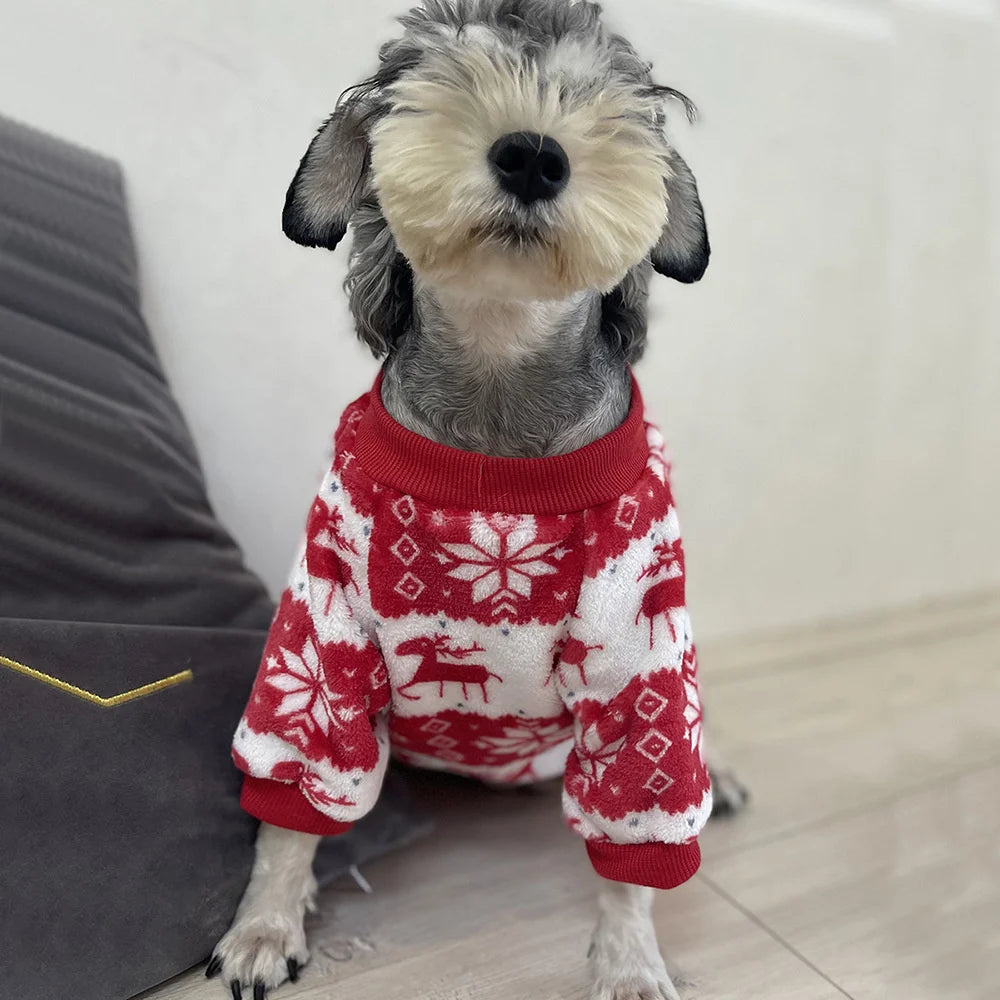Fleece Winter Sweater for Cats & Small Dogs