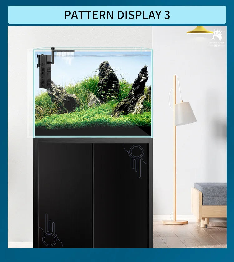 Internal Aquarium Filter with Spray Bar Outlet