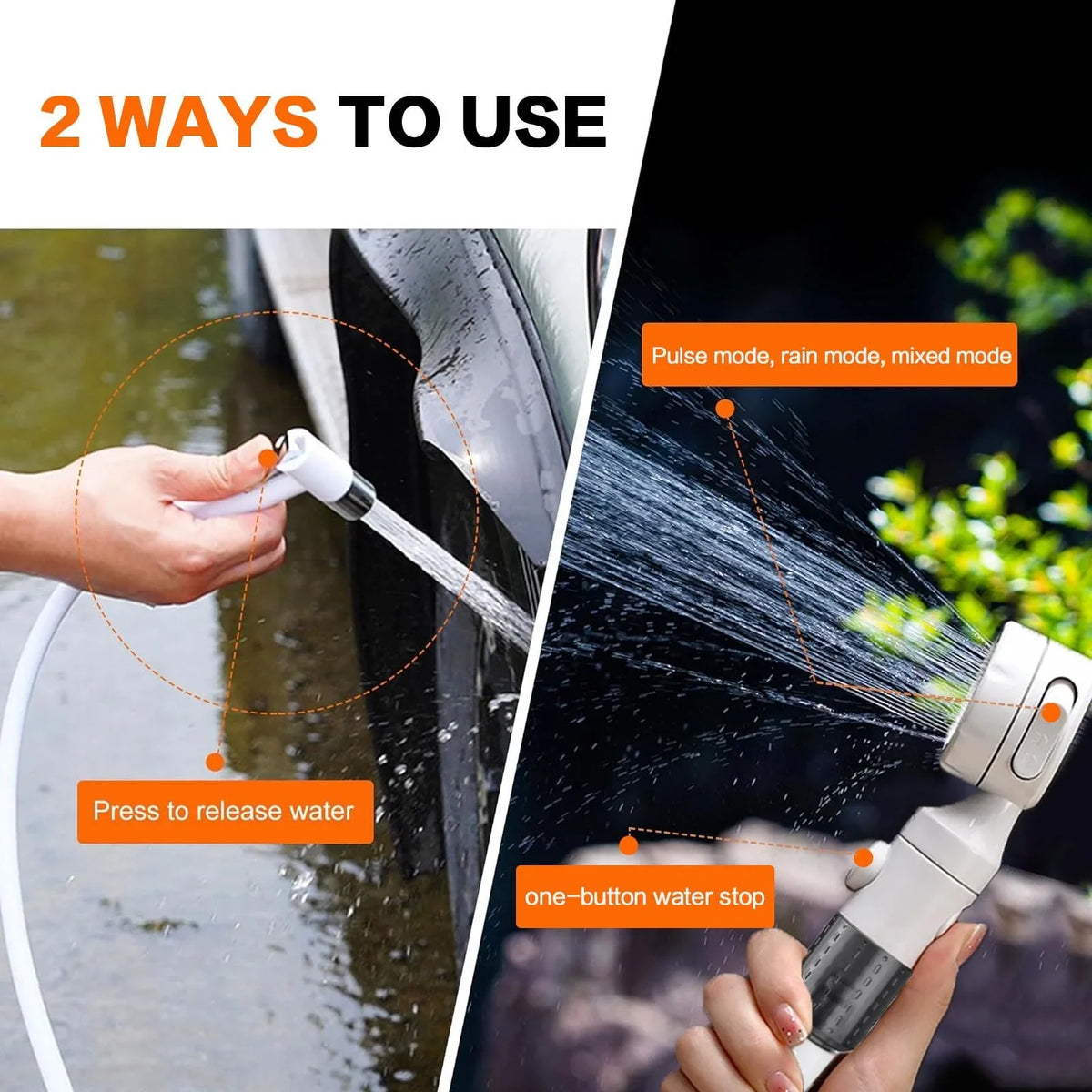 Portable Rechargeable Outdoor Shower