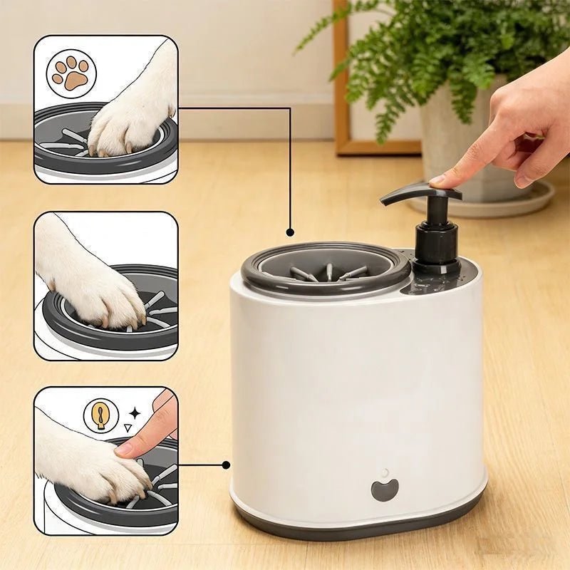 Electric Paw Cleaner for Dogs & Cats