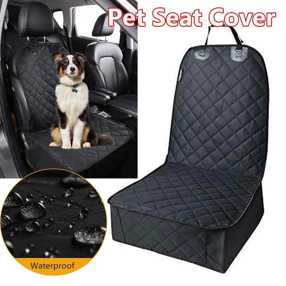 Waterproof Dog Car Seat Cover — Non-Slip Foldable Mat for Cars, Trucks & SUVs