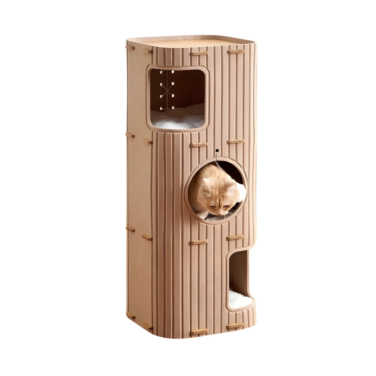 Multi-Level Cat Tree with Enclosed Sleeping Nest