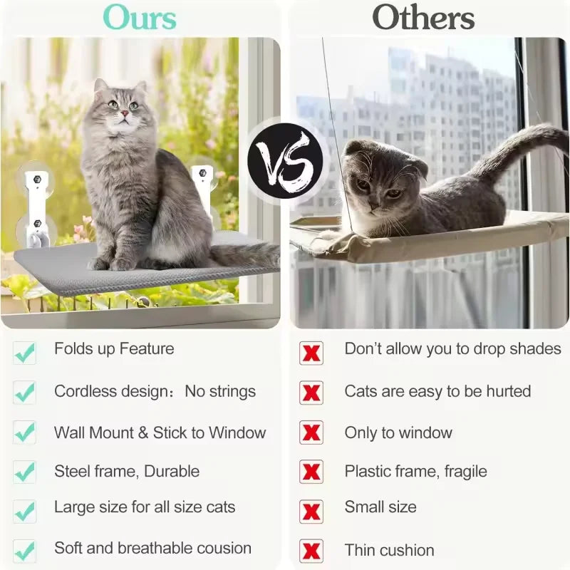 Foldable Cat Window Perch