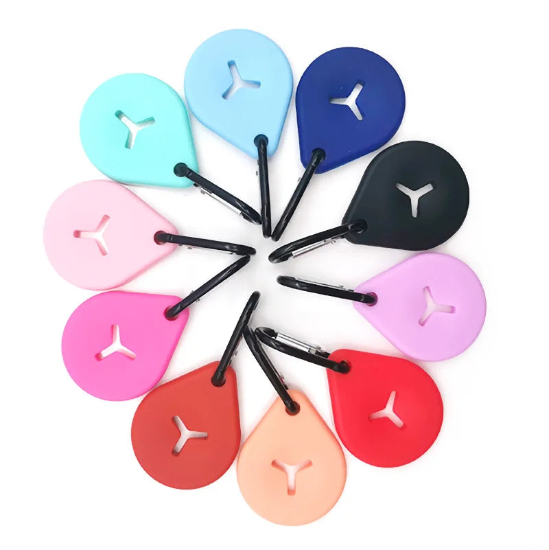 Dog Poop Bag Dispenser with Hands-Free Clip