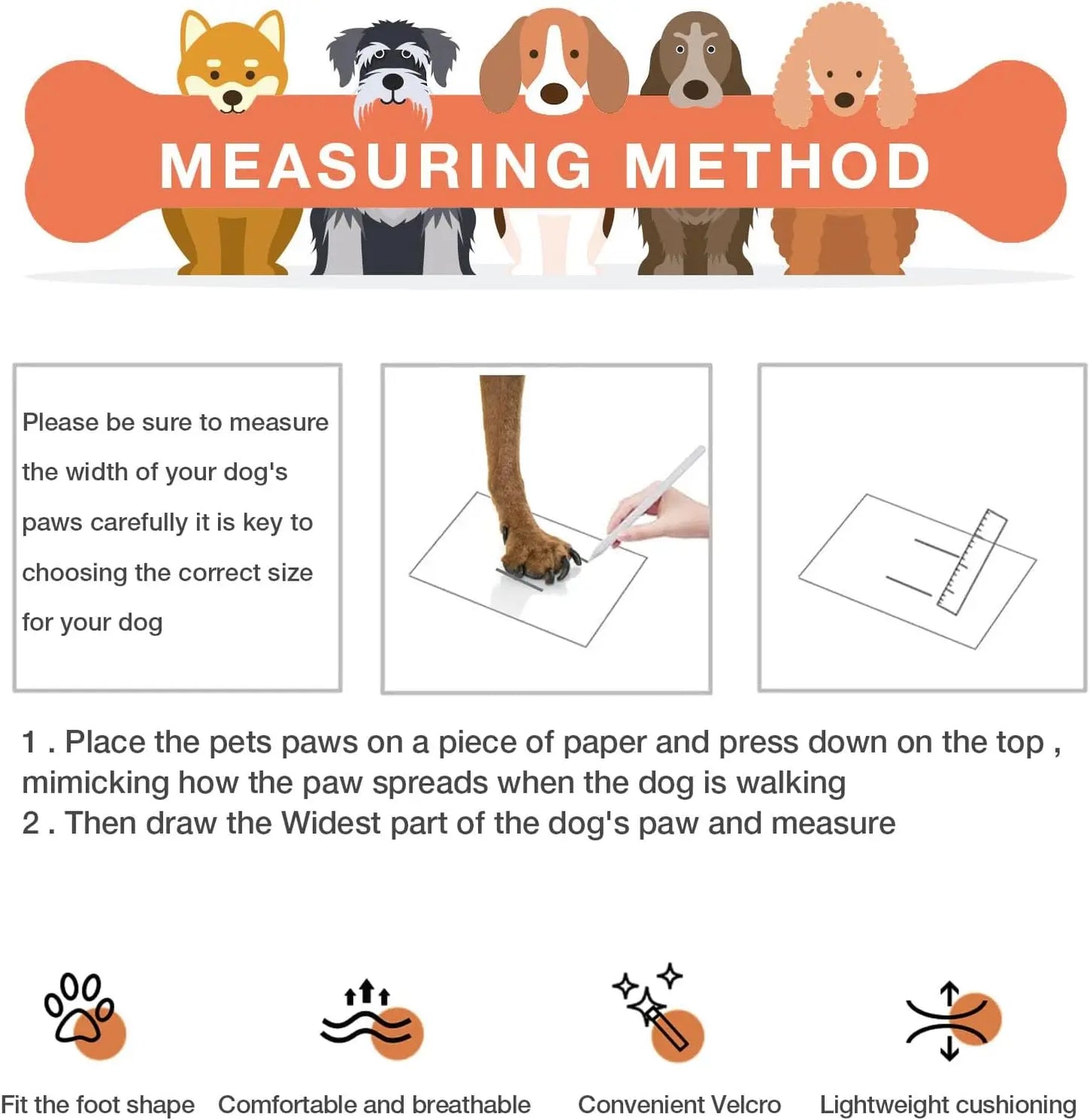 Chaussures et protections pour les pattes de chien