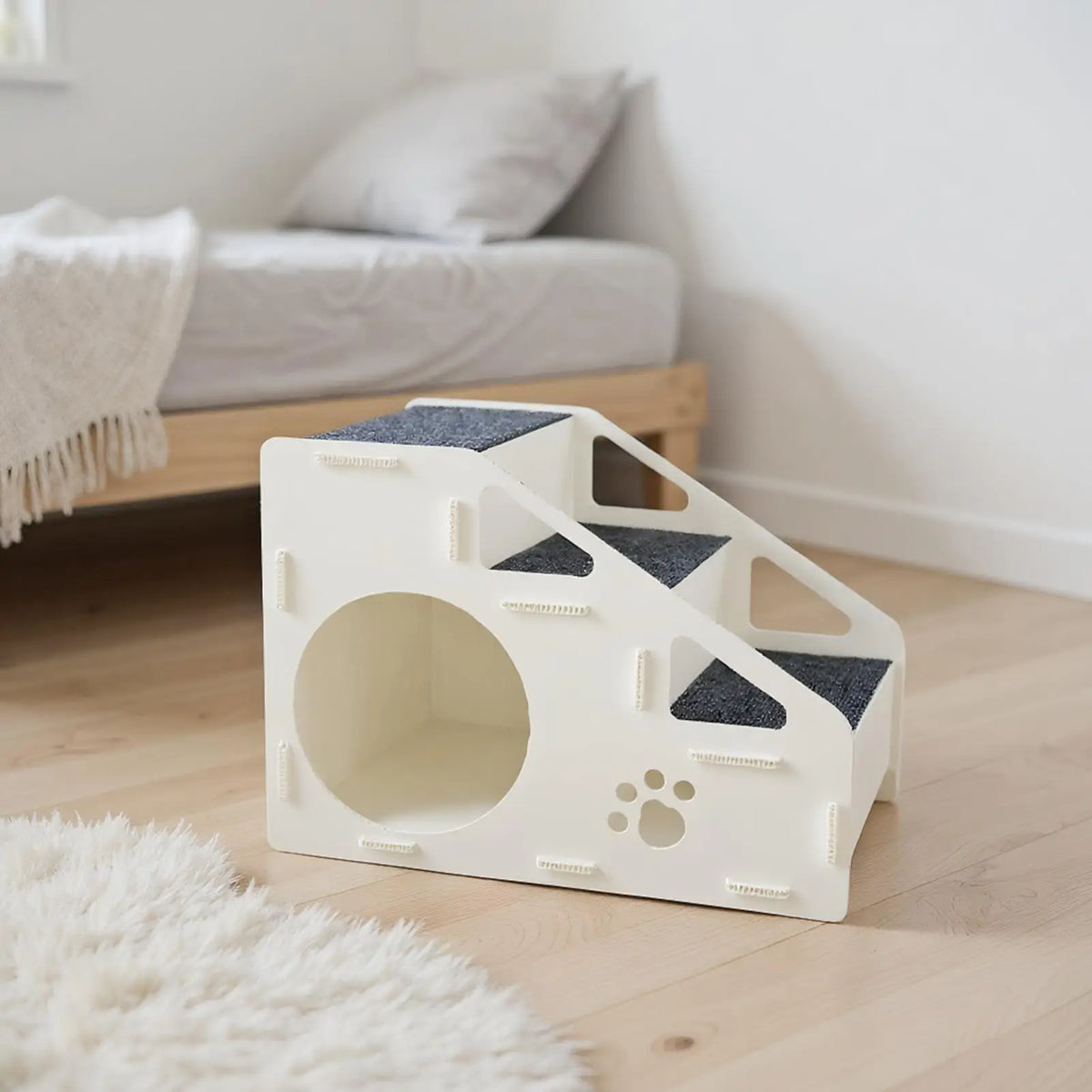 Portable Pet Steps for Beds & Sofas