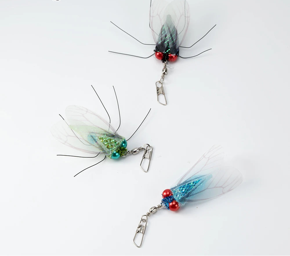 Cicada Bell Cat Teaser Wand Replacement Heads – 5 Pack