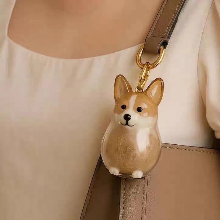 Pet Hair Storage Keychain Pendant