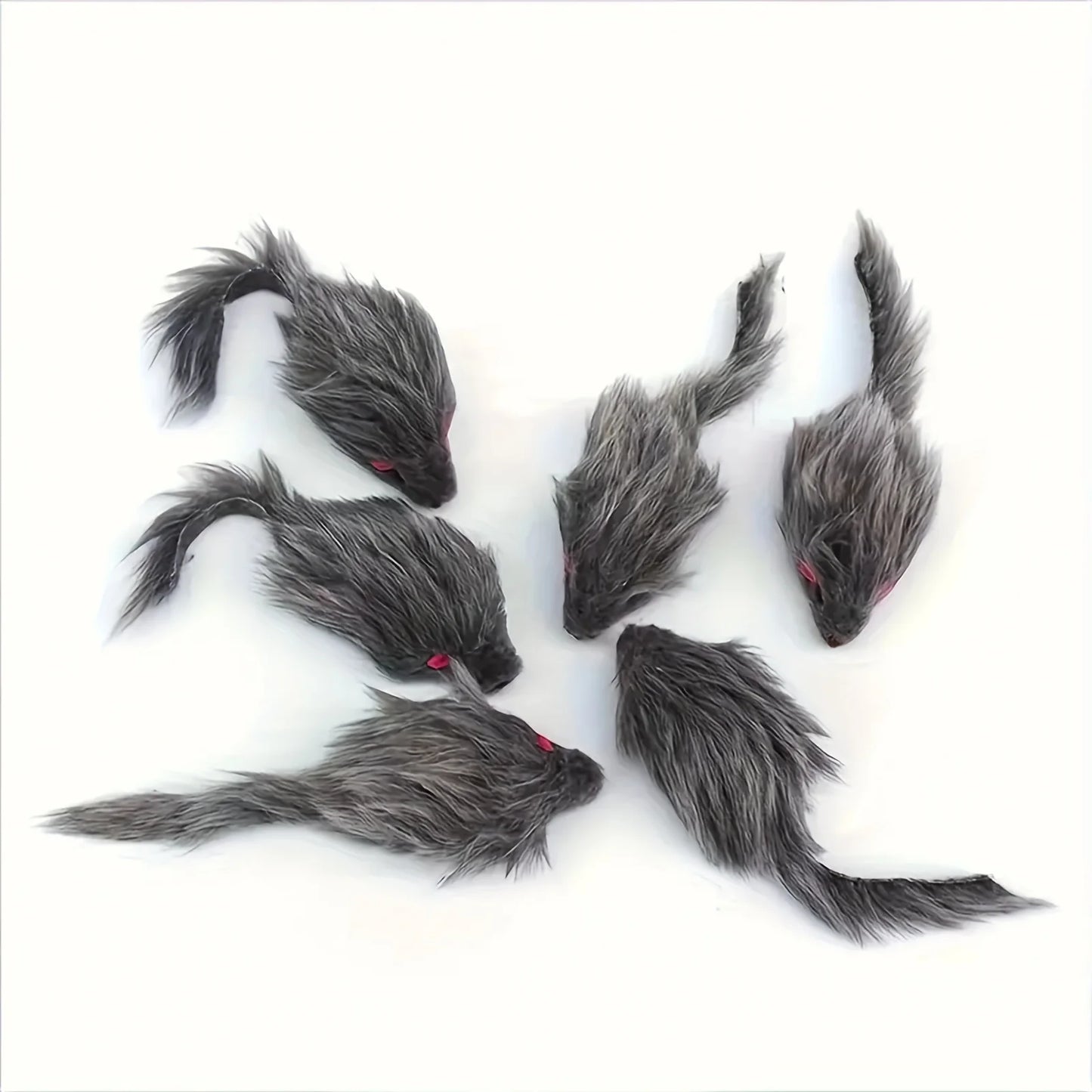 Jouets en peluche pour chats avec clochette - Lot multiple