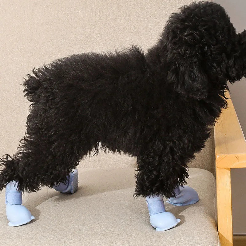 Waterproof Pet Paw Protector Boots (4 Pack)