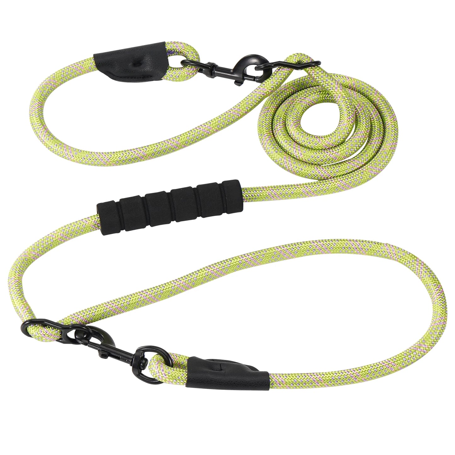 Heavy Duty Multi-Function Dog Lead with Padded Handle – 7.5ft Hands-Free