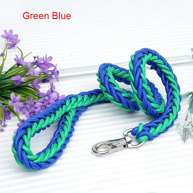 Heavy Duty Nylon Dog Leash & Collar Set - 130cm