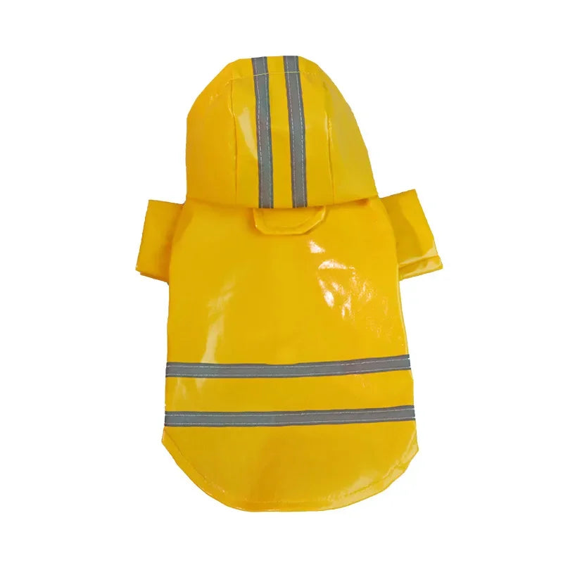 Imperméable réfléchissant pour chien | Cape Poncho coupe-vent pour petits chiens et chats