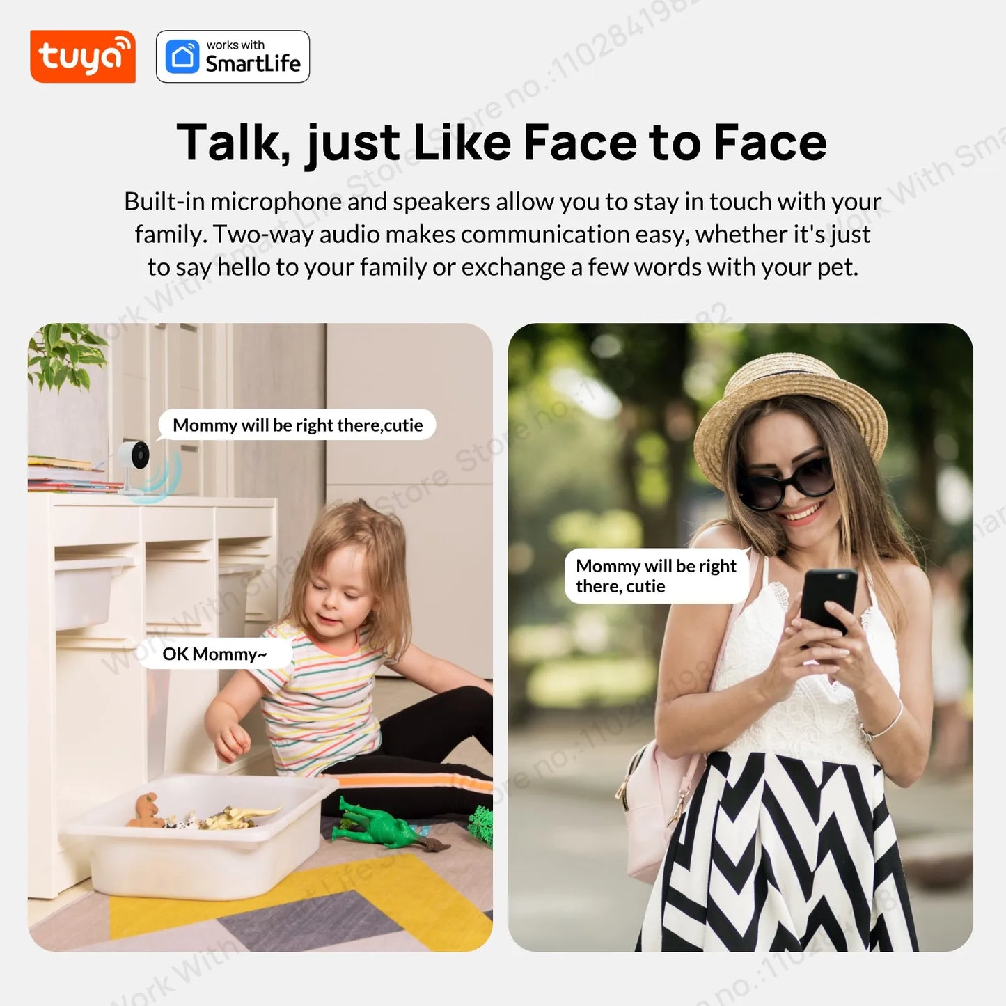 Smart WiFi Security Camera — Indoor & Outdoor with Colour Night Vision