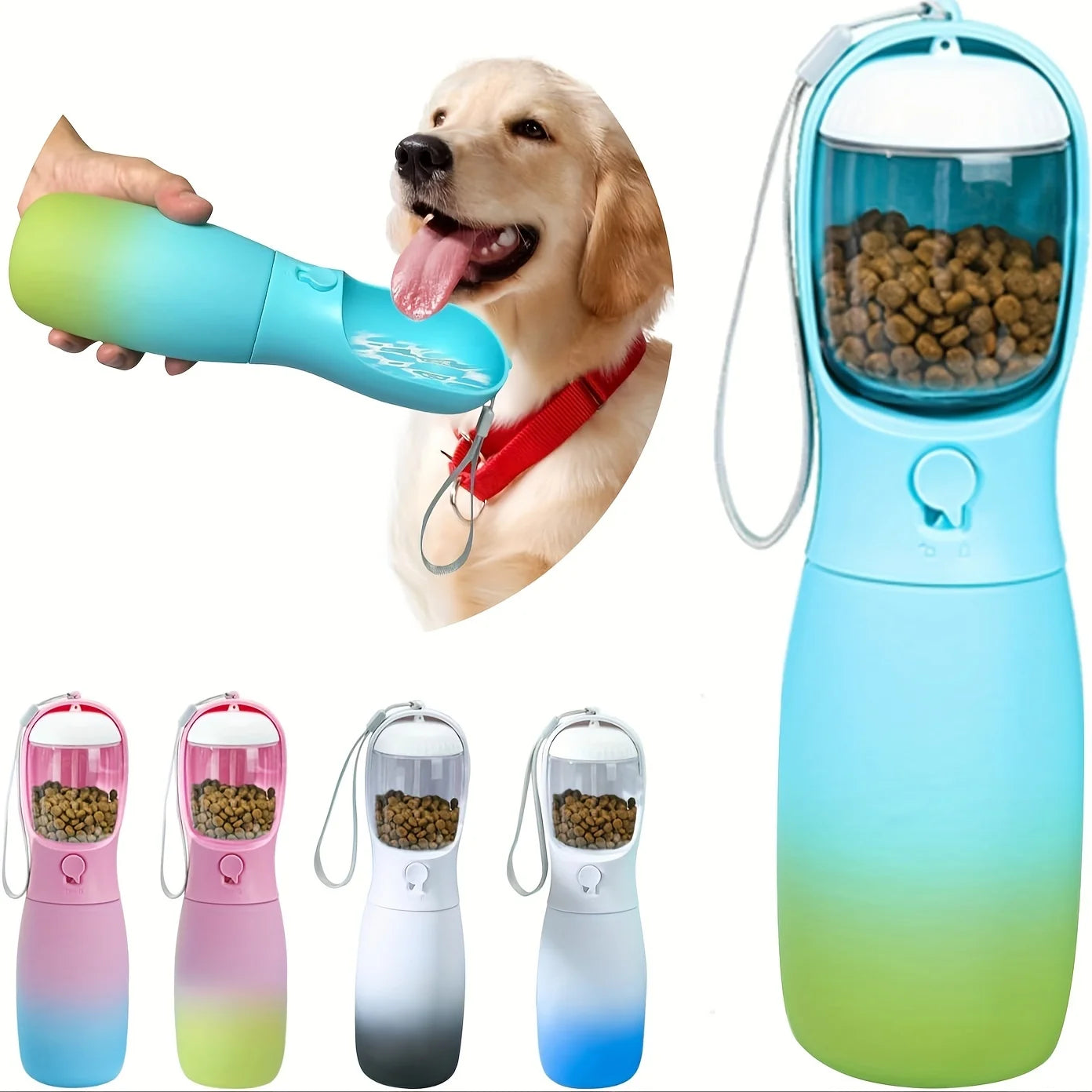 Gourde de voyage anti-fuite pour chien