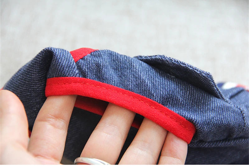 Cat Dog Female Panties Denim Strap Pet Shorts for Small Dogs Cats Kitten Puppy Underclothe Anti-harassment Safety Panties