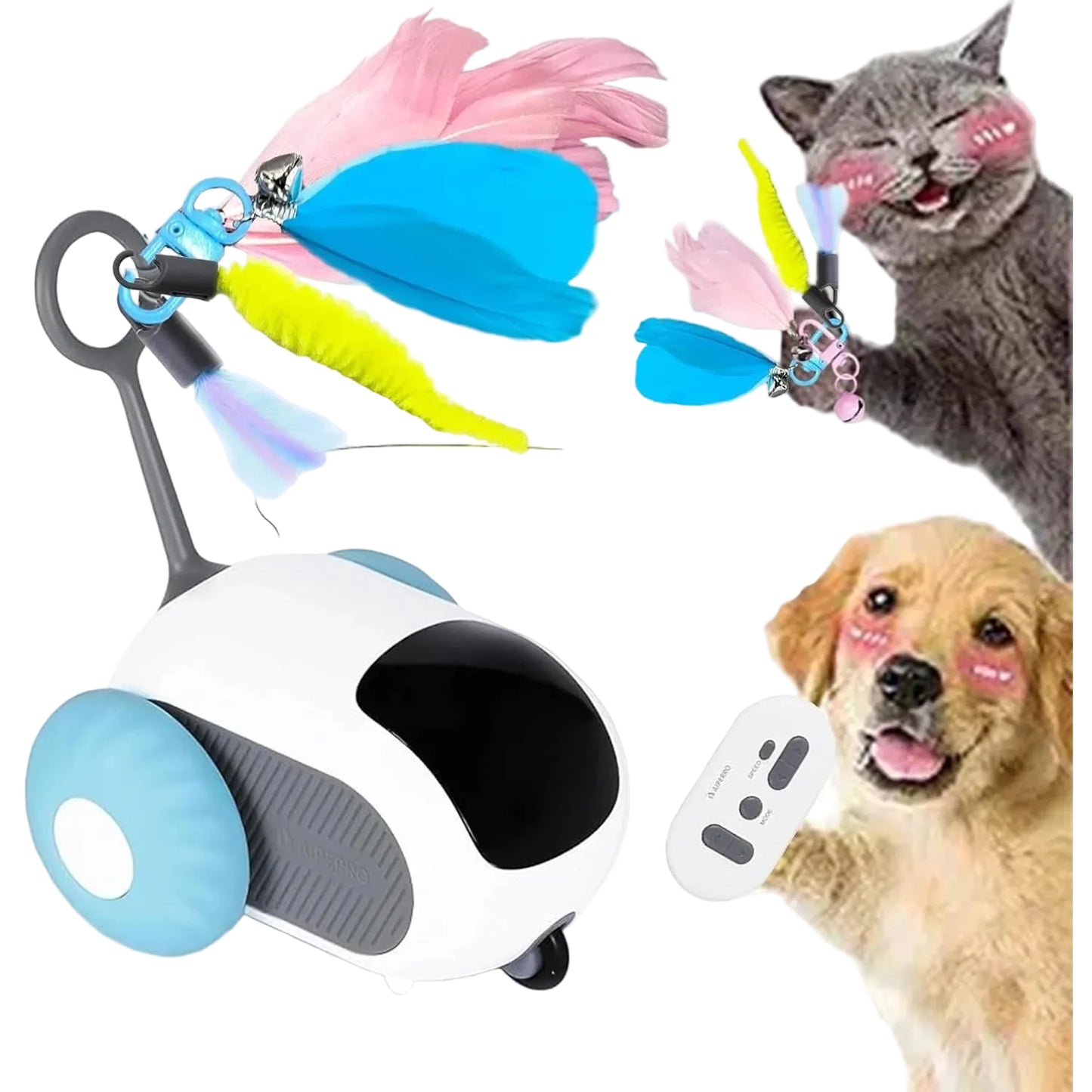 Remote Control Interactive Cat Toy