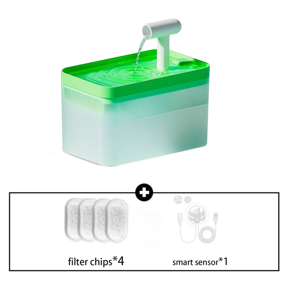 Automatic Pet Water Fountain with Sensor