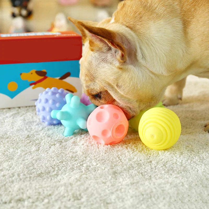 Squeaky Ball Toys for Small Dogs — 6cm
