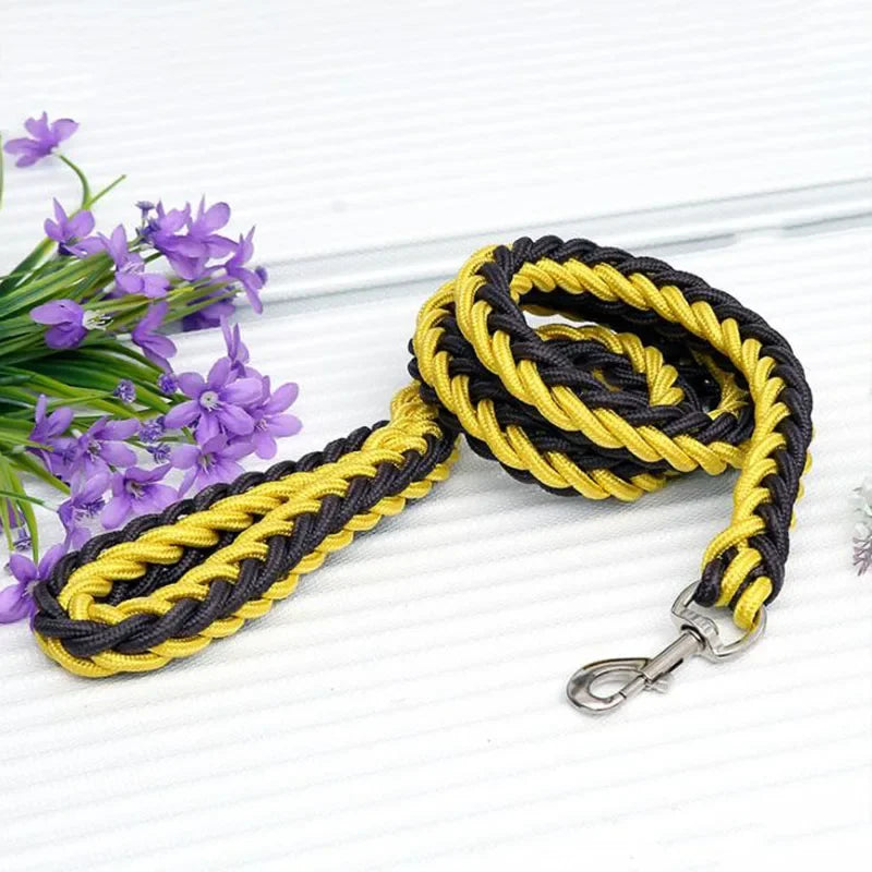 Heavy Duty Nylon Dog Leash & Collar Set - 130cm
