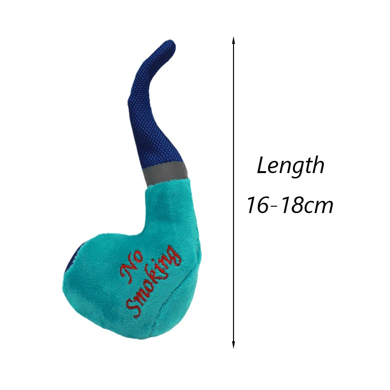 Squeaky Plush Slipper Chew Toy for Small Dogs