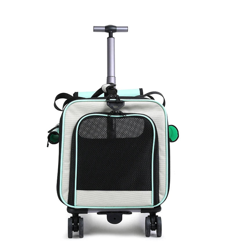 Sac de transport pliable pour animaux de compagnie — Grande valise de voyage détachable