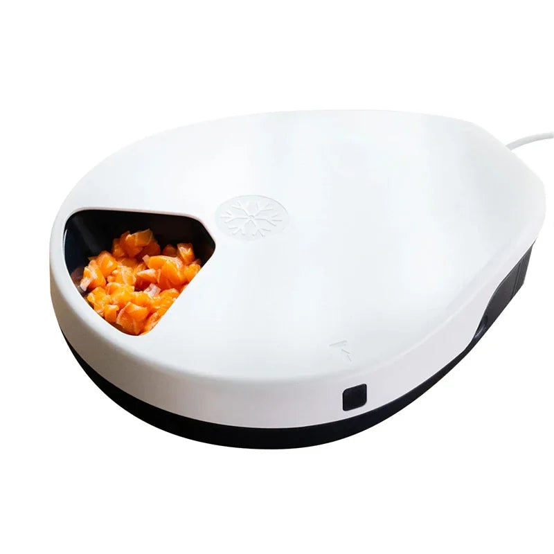 Automatic Wet Food Cat Feeder with Cooling & Timer
