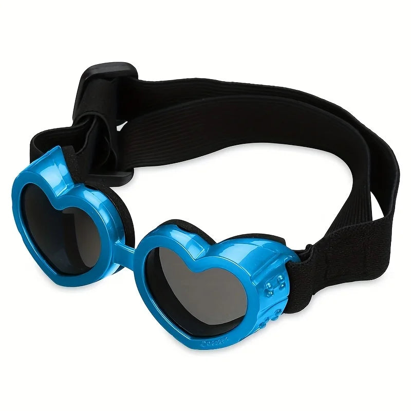 Lunettes de soleil de protection UV pour animaux de compagnie - Protection élégante des yeux pour chiens et chats