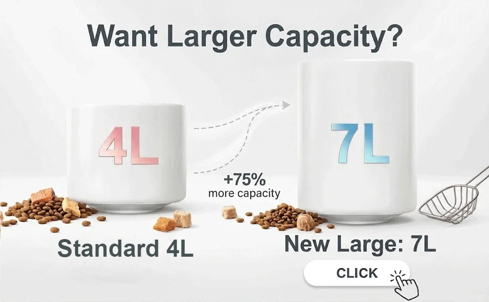 4.5L Elevated Smart Pet Feeder — 15cm Raised Stand, 1080P Camera or Key Control for Cats & Dogs