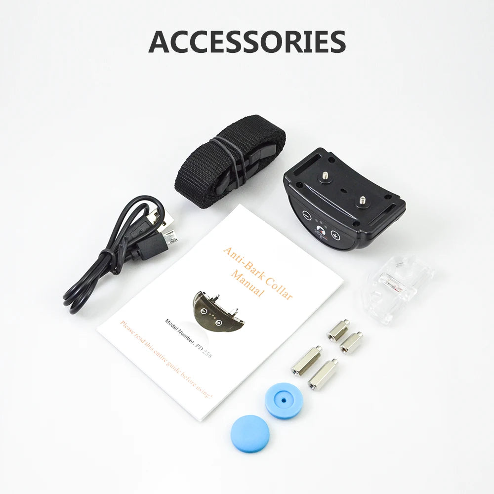Rechargeable Automatic Bark Collar with Static Shock