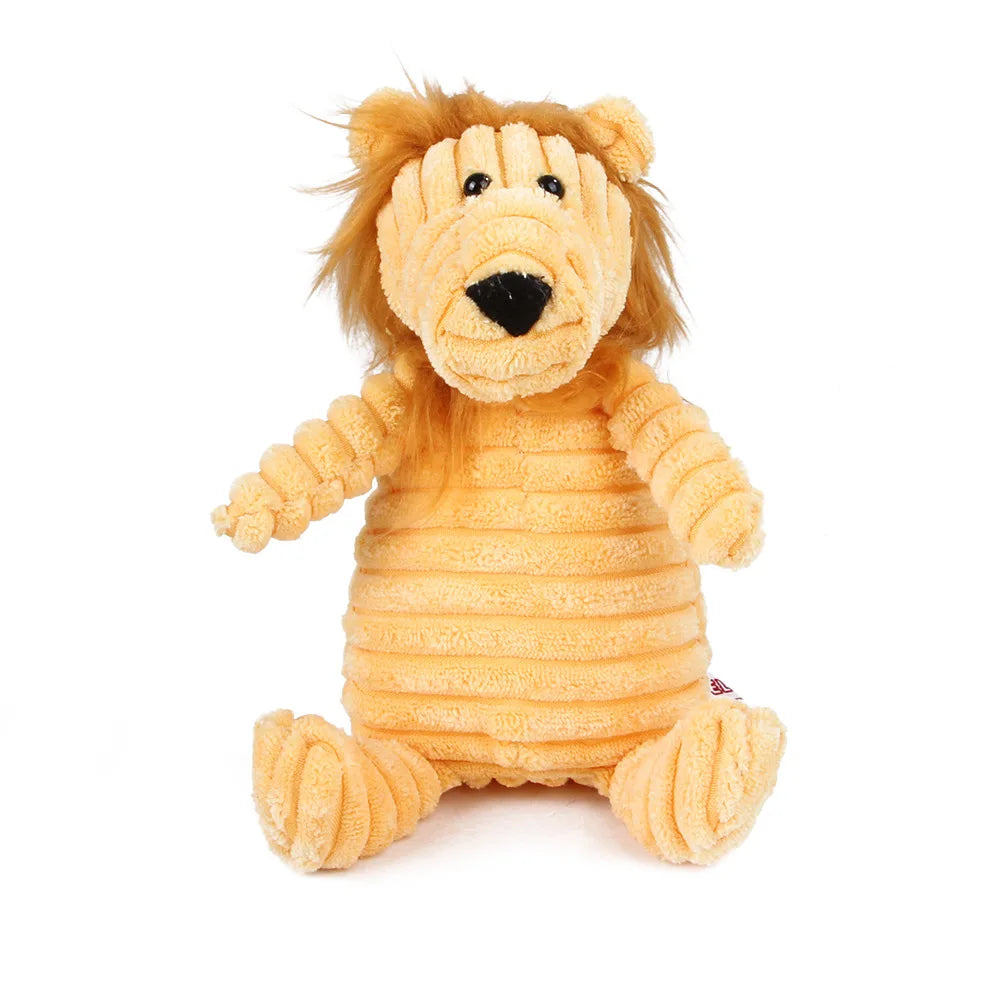 Corduroy Plush Squeaky Toy for Dogs