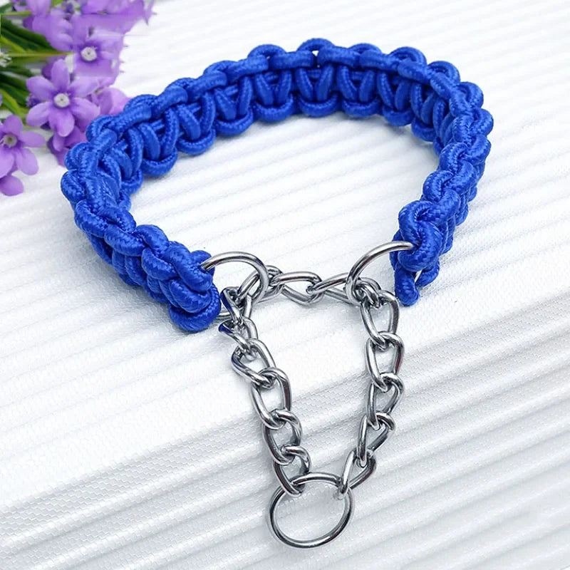 Durable Nylon Dog Collar for Medium to Large Dogs
