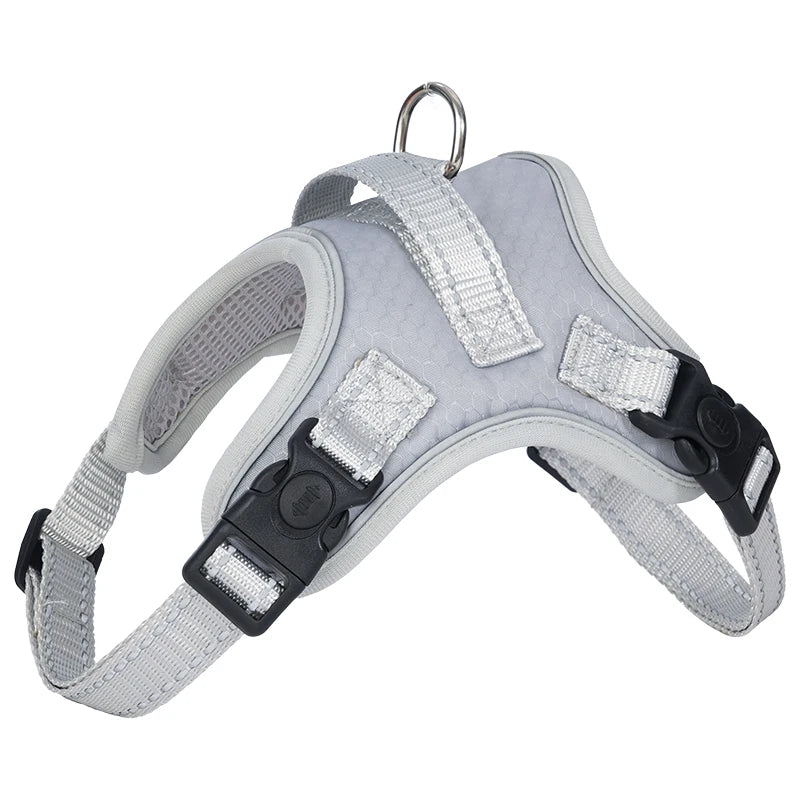 Ultra-Light Dog Harness Vest — Quick-Fit Saddle Design, No-Pull Chest Strap & Escape-Proof