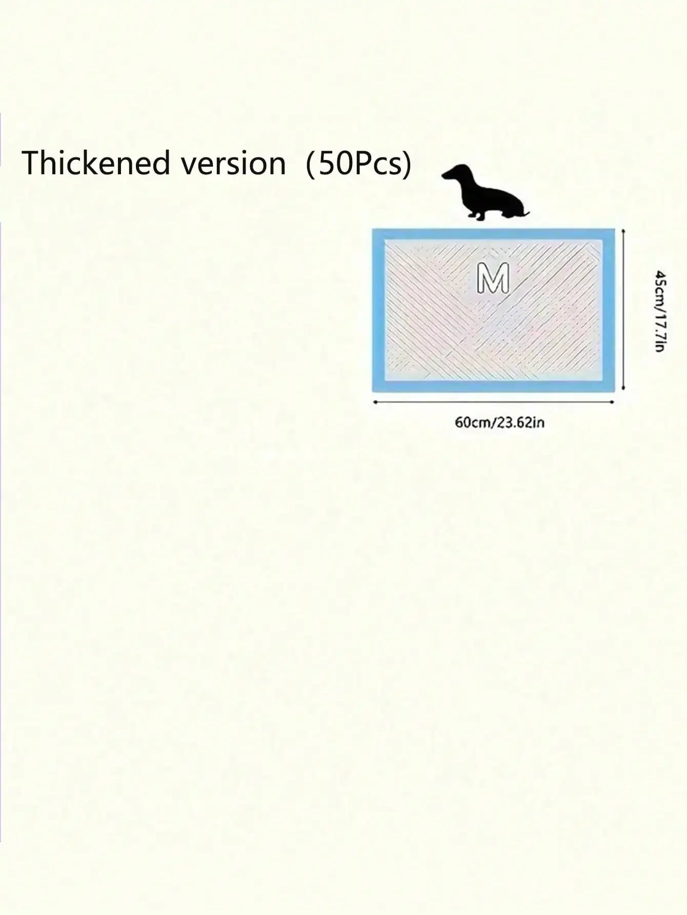 Thickened Dog Pee Pads – Pack of 100