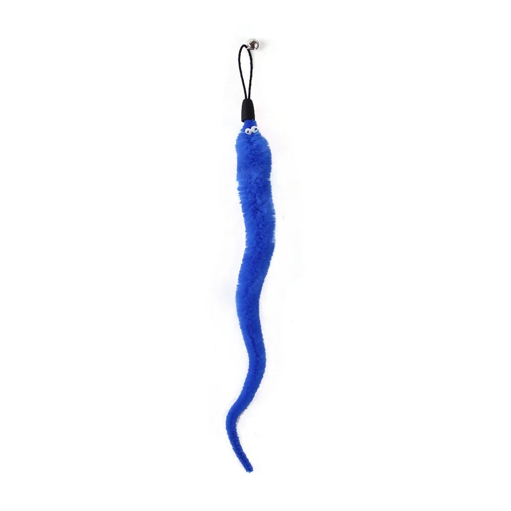 Ensemble d'accessoires de remplacement pour jouets pour chats avec souris, ver et balle