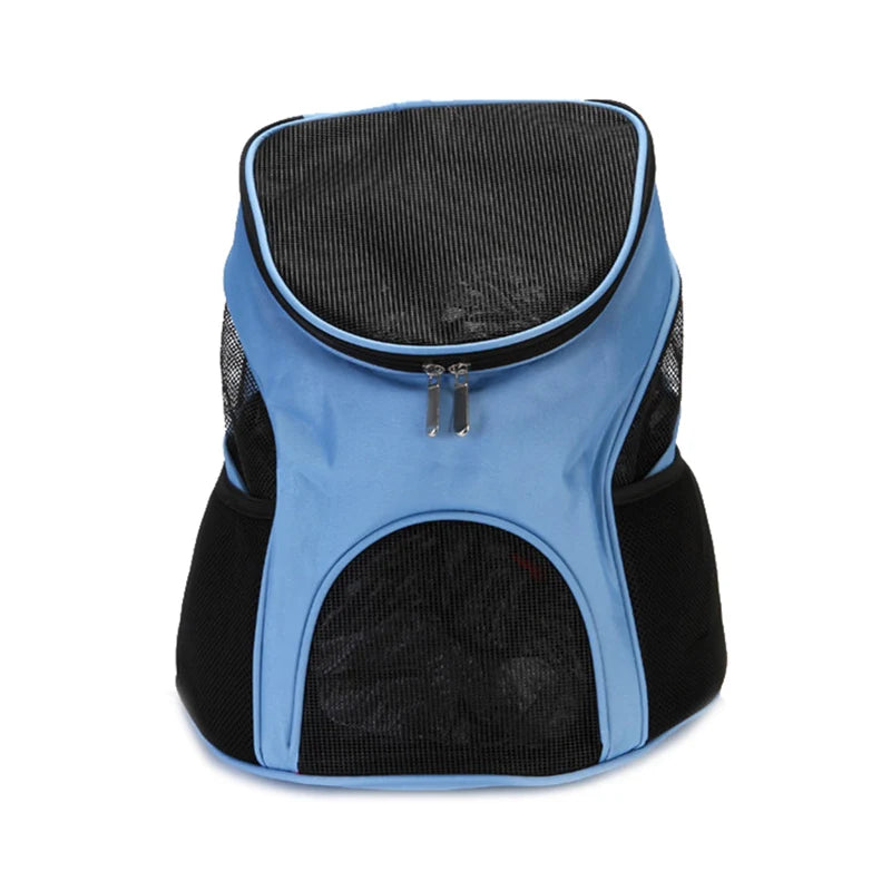 Solid Mesh Breathable Cat Puppy Travel Backpack S/L Pet Carrying Bag for Cats Kitten Small Dogs Pet Outdoor Supplies Accessories
