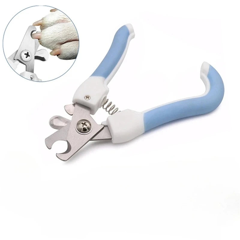 Coupe-ongles professionnel en acier inoxydable pour chiens et chats